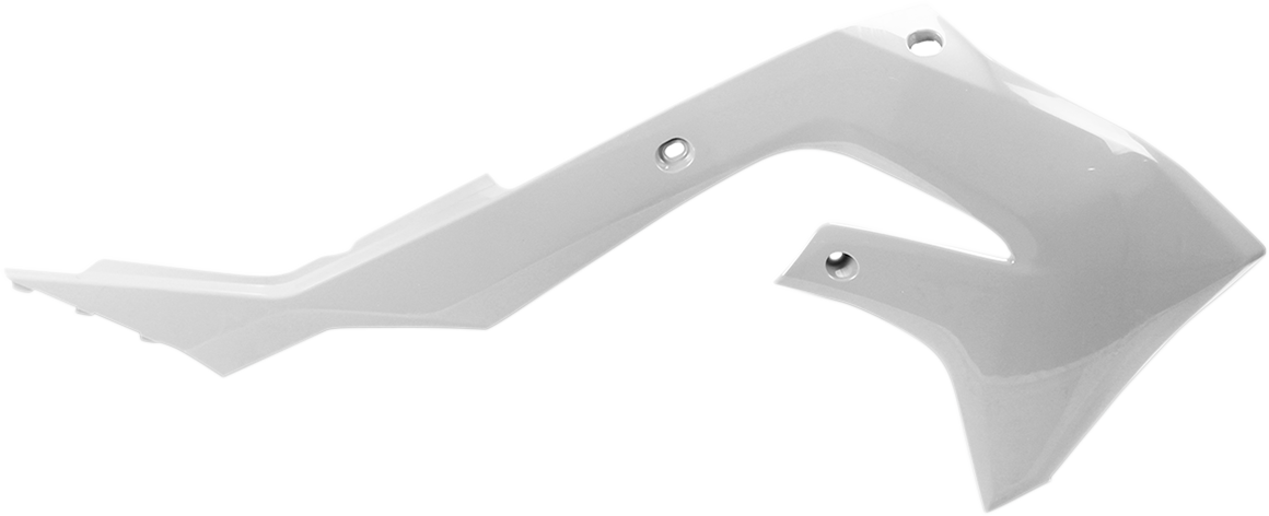 Acerbis Radiator Shrouds - White 2021-2024 Kawasaki KX250 / 2021-2024 Kawasaki KX250X / 2019-2023 Kawasaki KX450