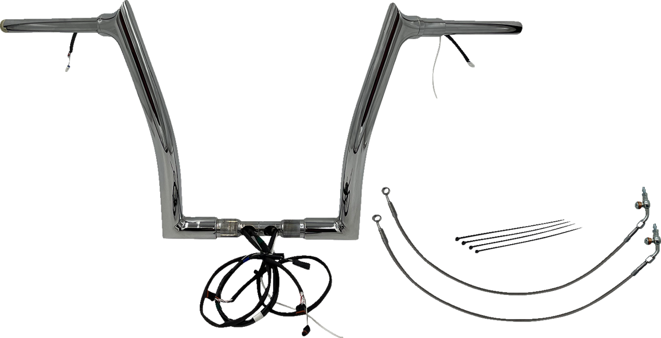 EZ Install Wired 1-1/2" Pointed Top Handlebar Kit