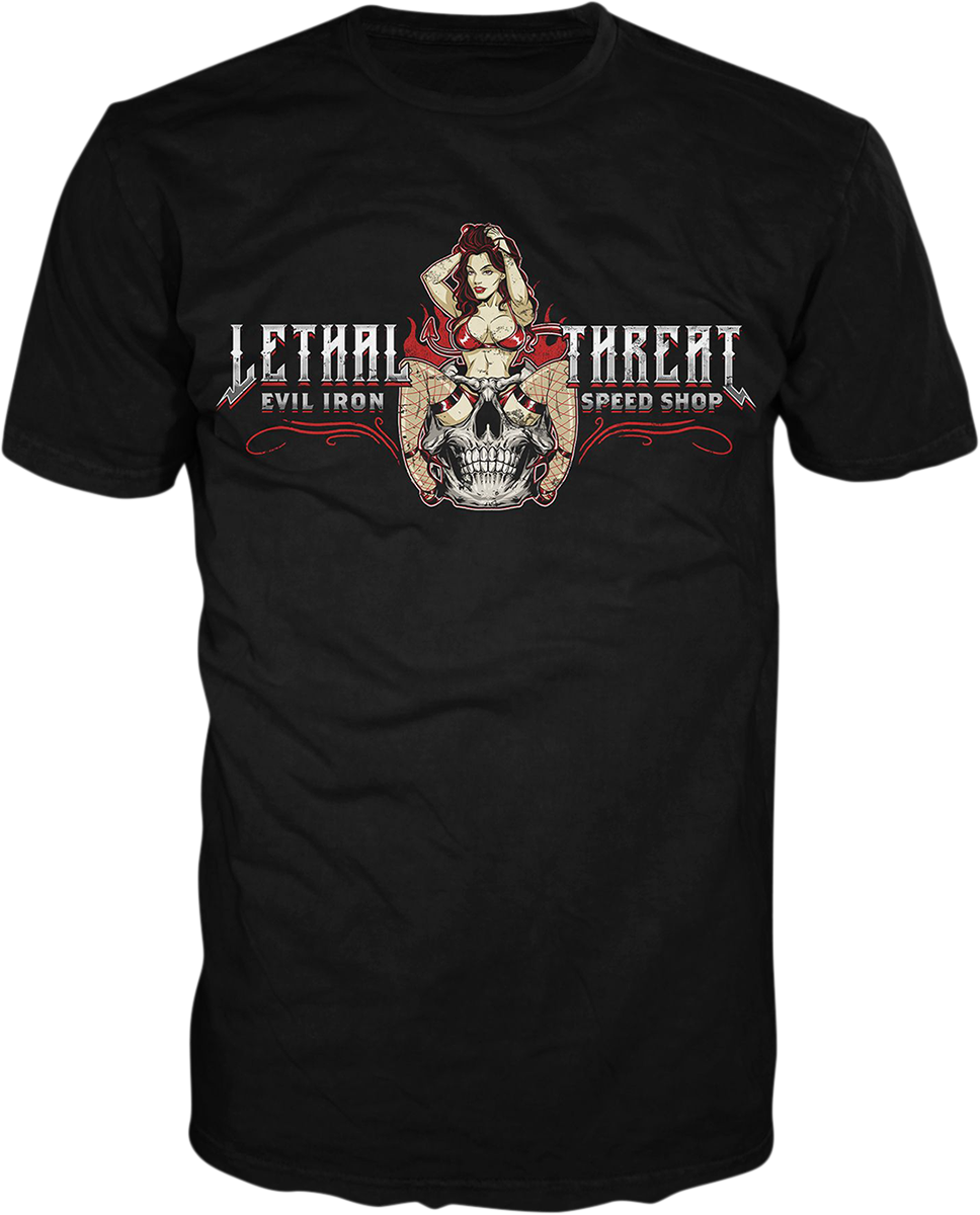 LETHAL THREAT Evil Iron T-Shirt