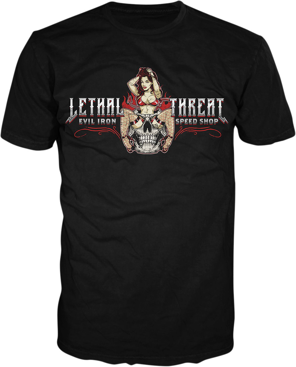 LETHAL THREAT Evil Iron T-Shirt