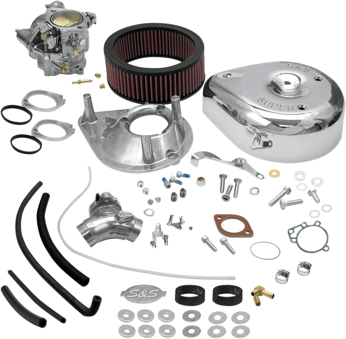 S&S CYCLE Super E Carburetor Kit with Manifold