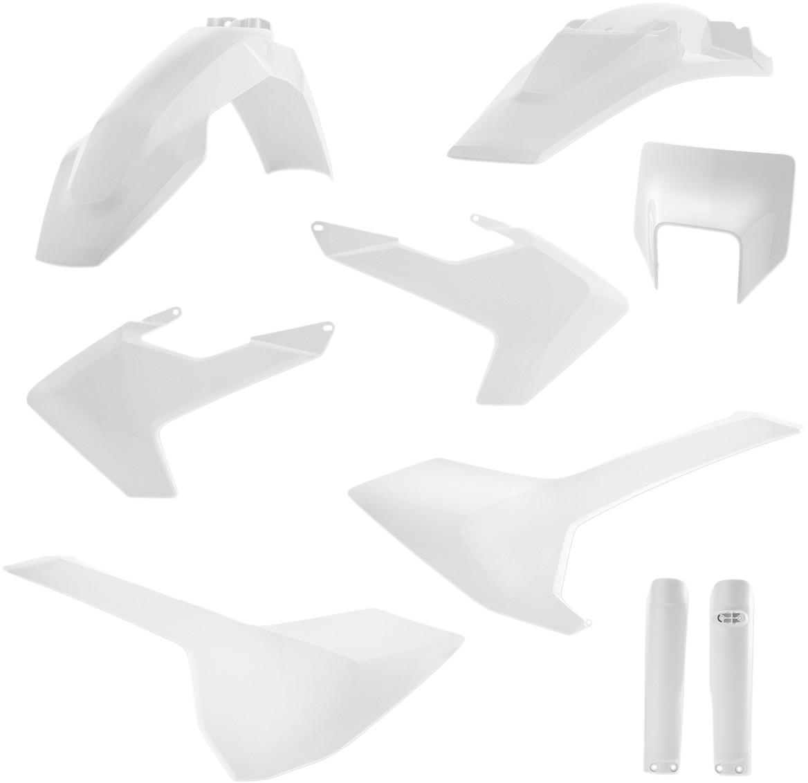 Acerbis Full Plastic Kit Husqvarna TE / FE 150cc-501cc 2017-2019