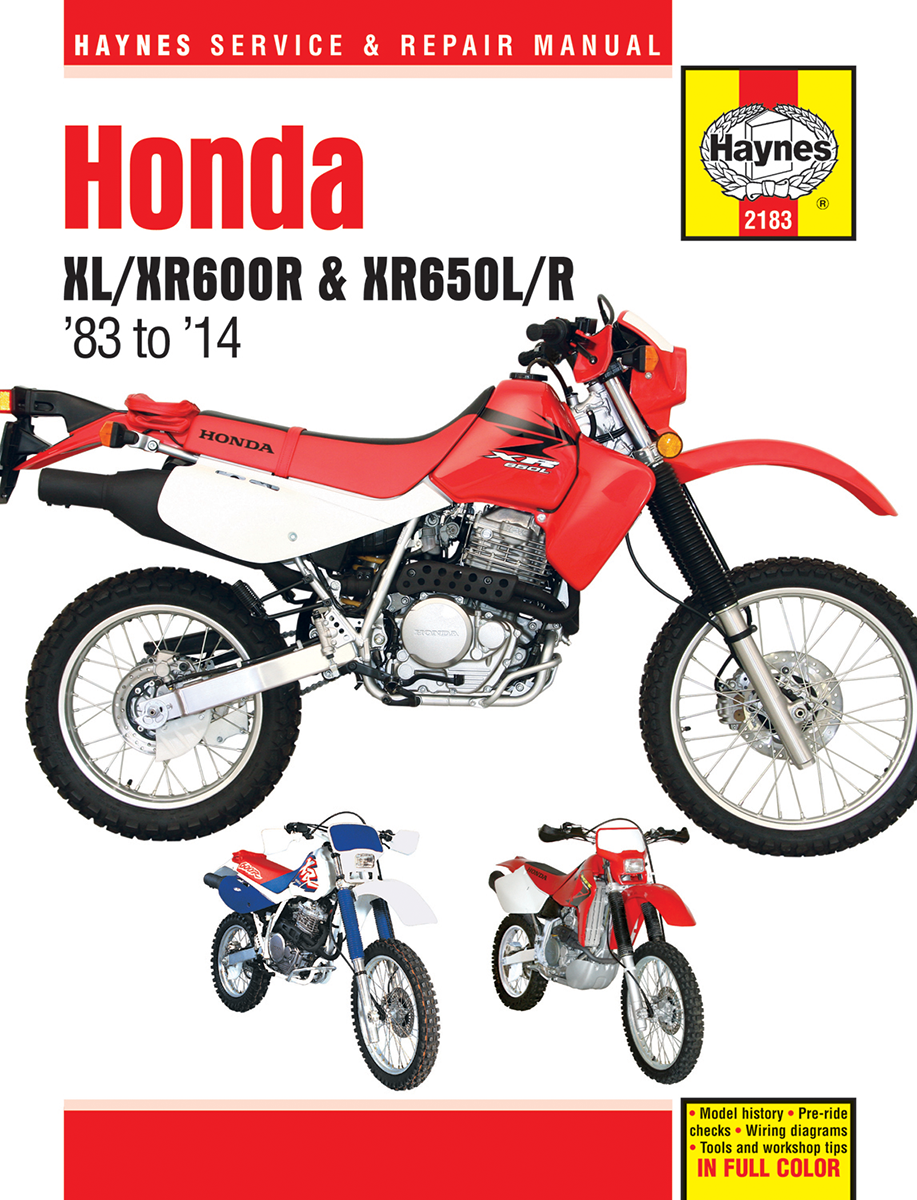HAYNES Motorcycle Repair Manual — Honda