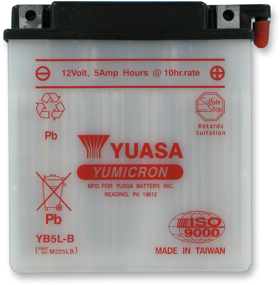 Yuasa Battery - YB5L-B Yamaha/Suzuki/Honda/Husqvarna