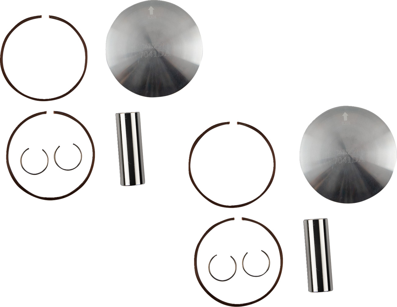 WOSSNER Piston Kit for 2 Stroke