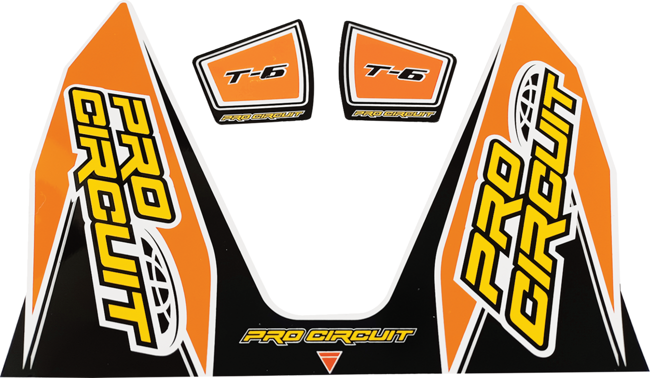 T-6 Exhaust Decals