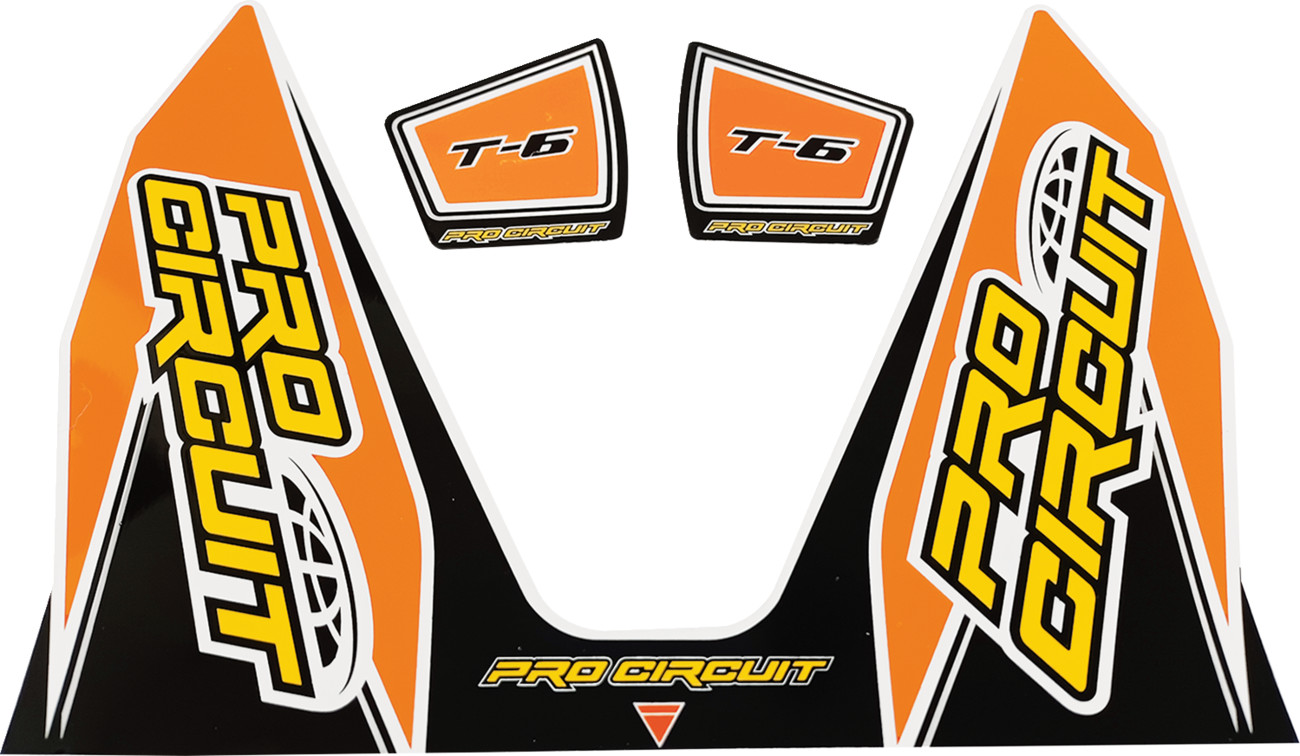 Pro Circuit Replacement Muffler Stickers