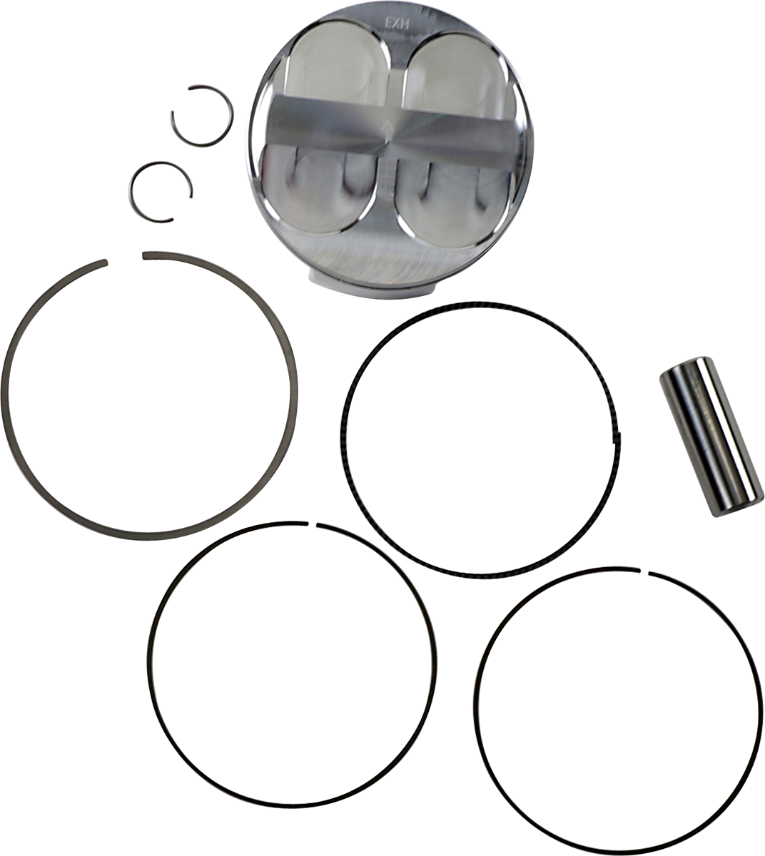 Je pistons Piston Kit - 96.00 mm - 13.5:1 CR - Kawasaki