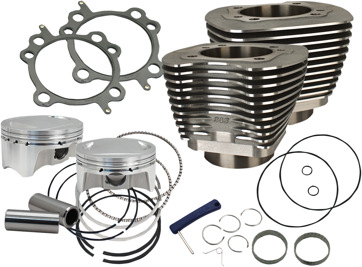 S&S Cycle (9100481) Cylinder Kit 98"Tc Blk (09310536)