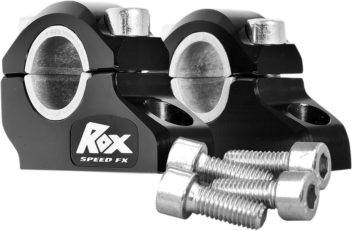 Rox 1-1/4" Block Offset Risers For 7/8" or 1-1/8" Handlebars