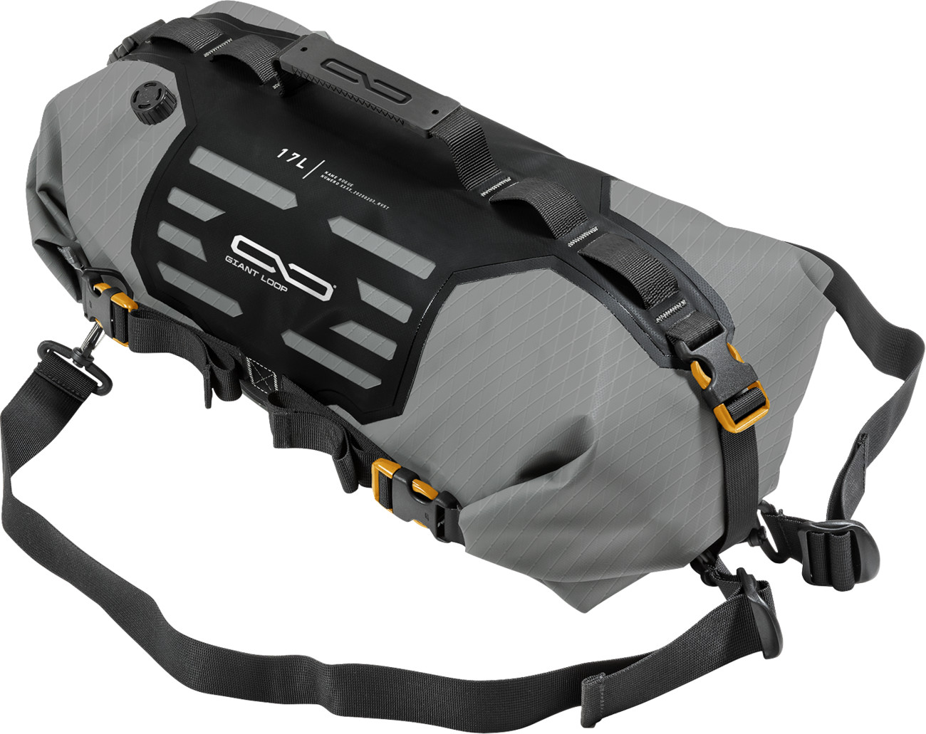 GIANT LOOP ROGUE DRY BAG - DOUBLE END GRAY