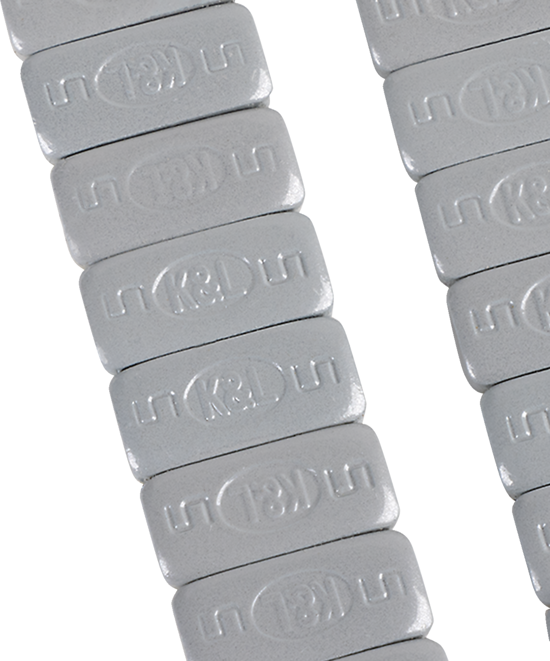 K&l supply Wheel Weights - Rectangle - Adhesive Stick-On - Silver - 36 Pack