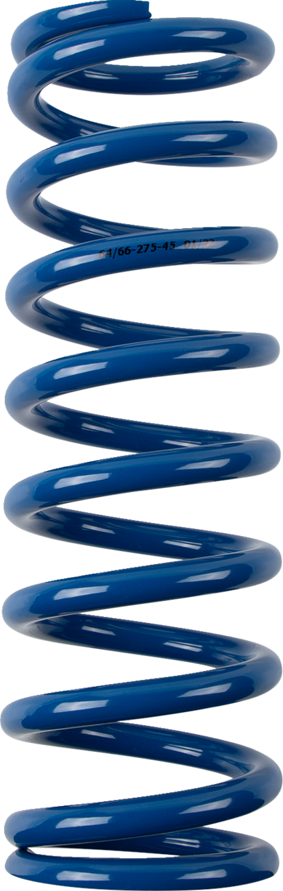Moose offroad Shock Spring - 64/66 mm OD - 45 n/mm - Blue Yamaha