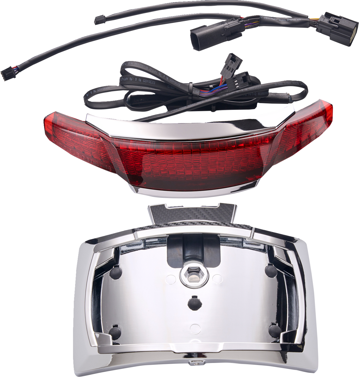 CIRO Latitude Tail Light & License Plate Holder with Lightstrike™