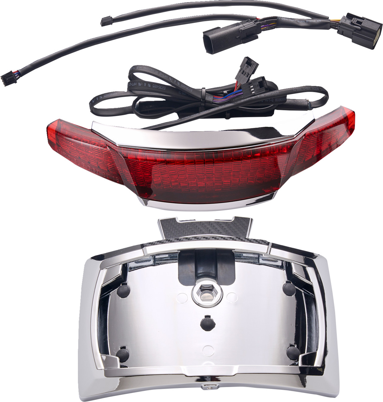 CIRO Latitude Tail Light & License Plate Holder with Lightstrike™