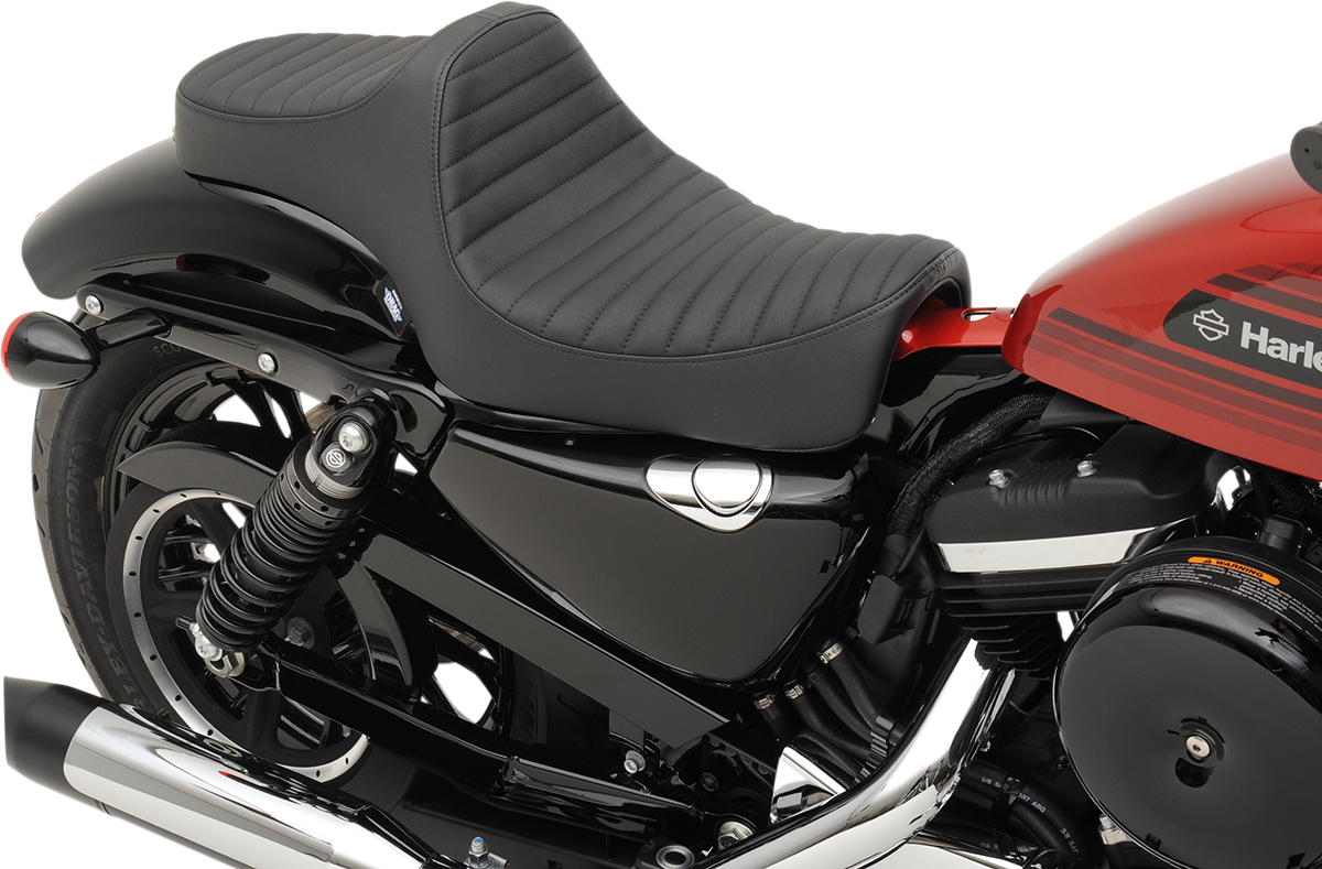 Drag specialties seats Predator III Seat - Classic Stitch - XL '04-'22 Harley Davidson