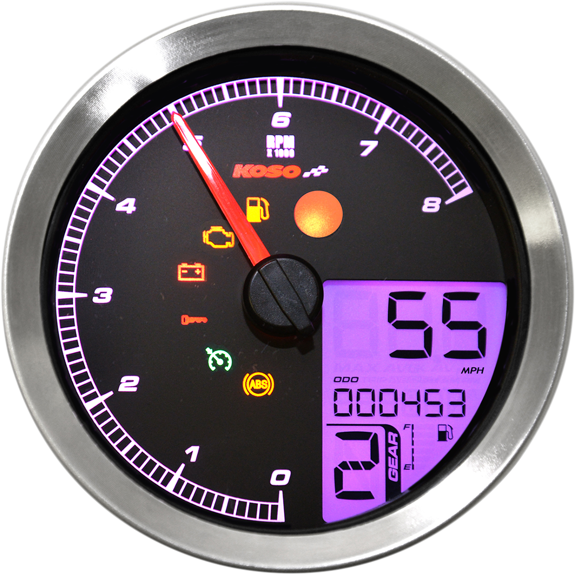 Koso HD-04 Multi-Function Speedometer For Harley Dyna / Sportster 2011-2022