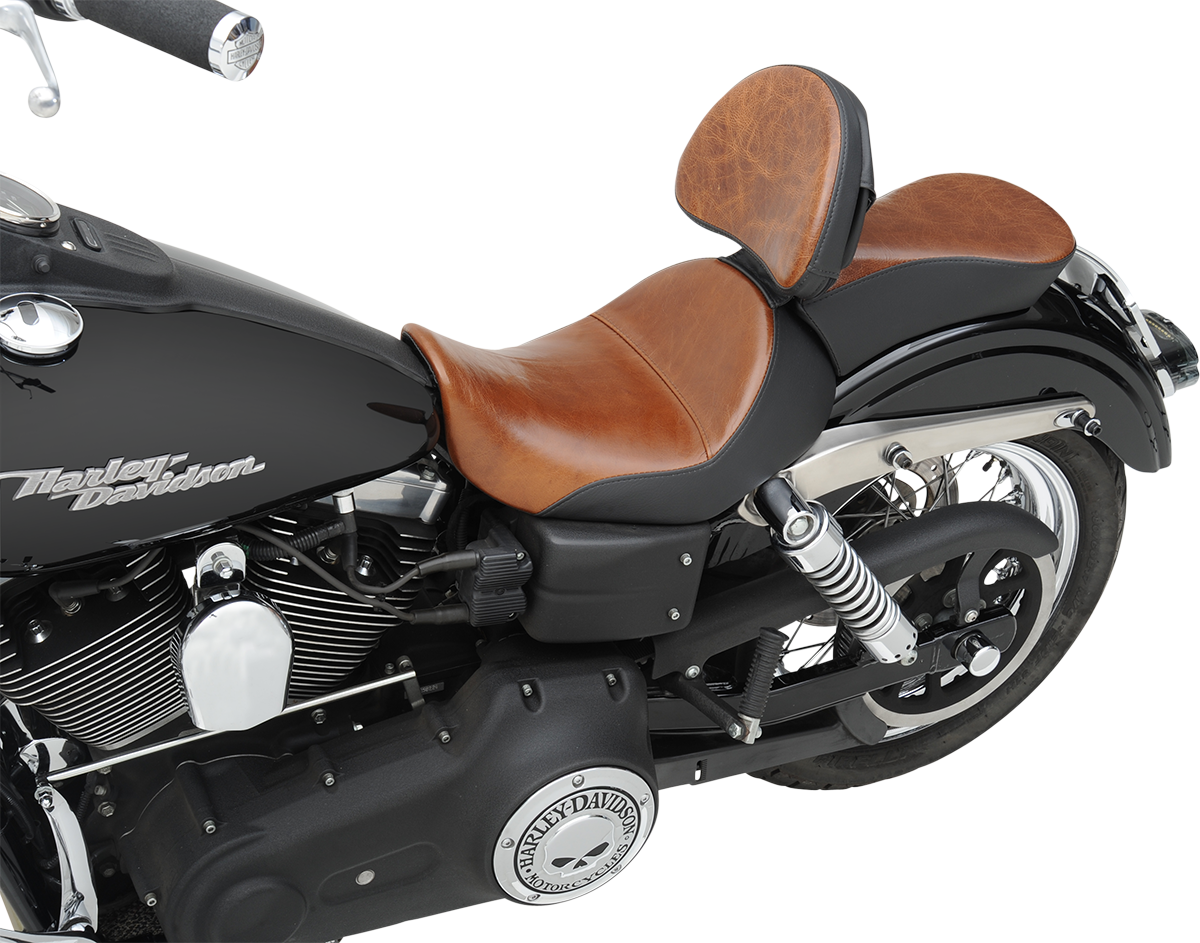 Saddlemen Renegade Lariat Pillion Seat For Harley Dyna 2006-2017