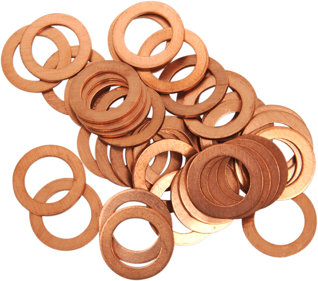 BOLT Copper Drain Plug Compression Washers
