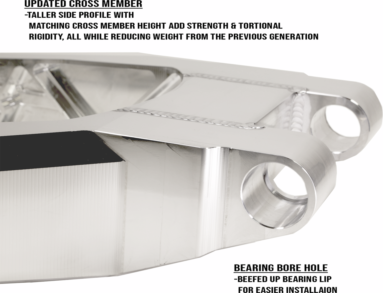 Alloy Art Swingarm "The Swinger" For Harley Touring 2009-2025
