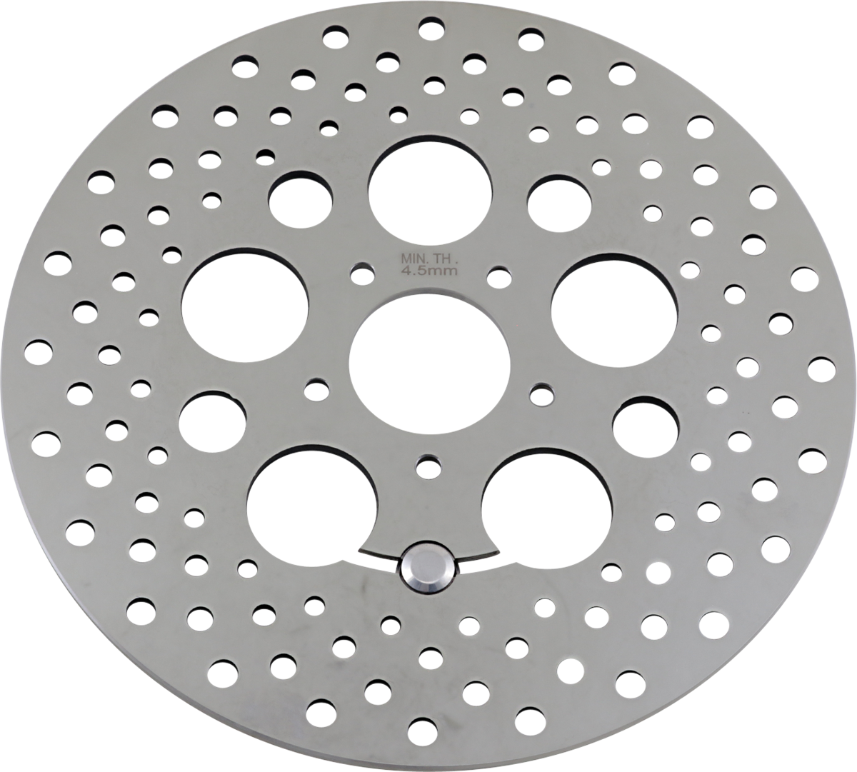 Drag specialties Drilled Brake Rotor - Front - 11.8" - Touring/Trike Harley Davidson