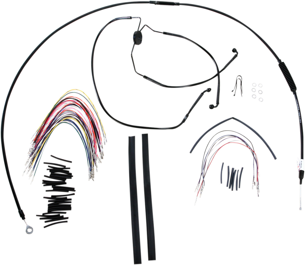 Burly Handlebar Cable Installation Kit For Harley Touring 2008-2013