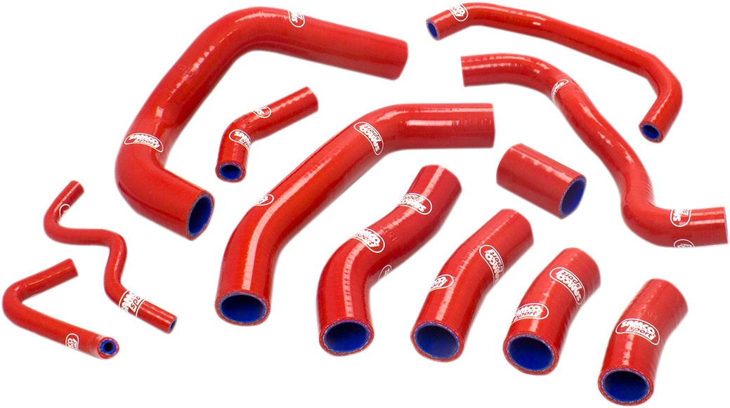 Samco sport Radiator Hose Kit - Red - Honda