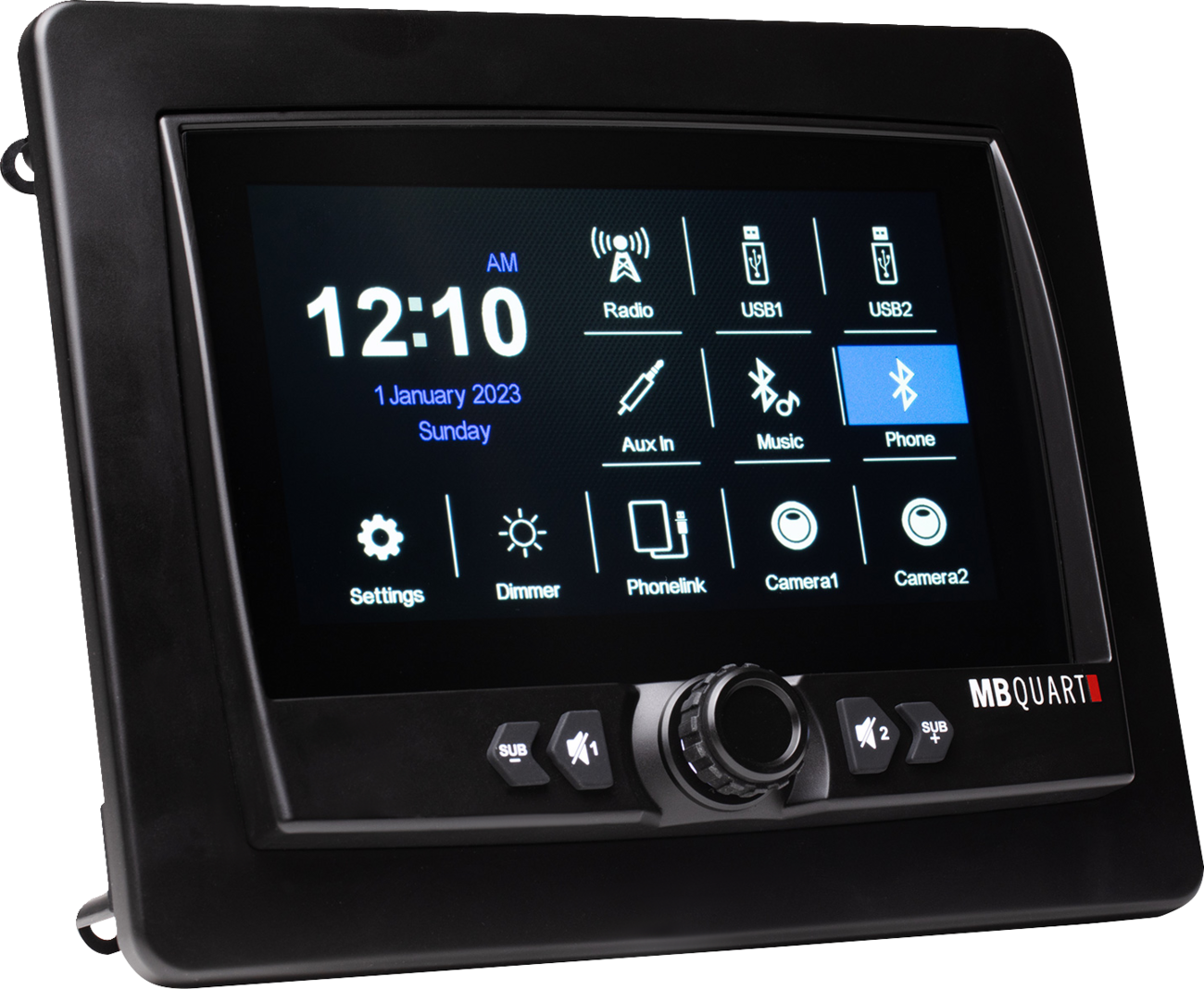 MB QUART Touchscreen Radio