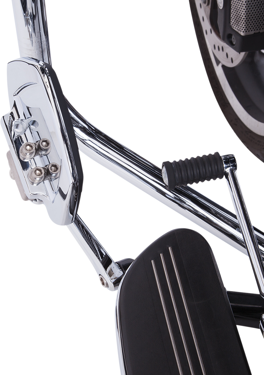 Ciro Twin Rail Floorboard For Harley
