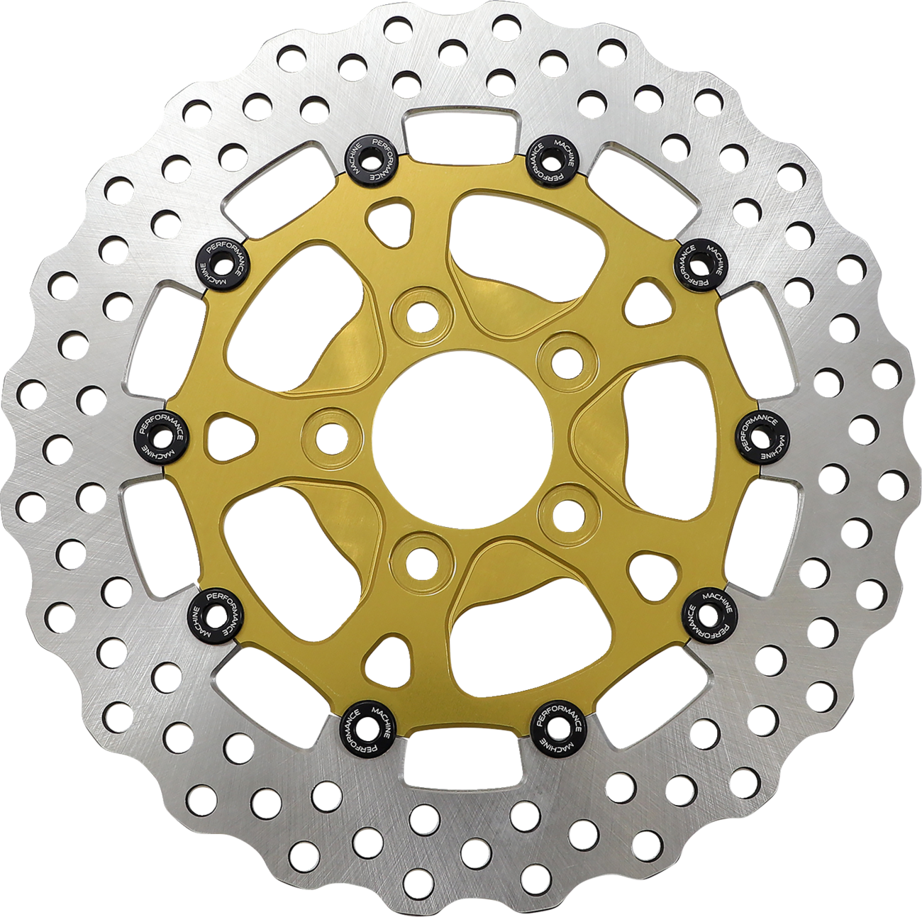Performance Machine 11.5" Dominator Floating Rear Rotor For Harley 2000-2017