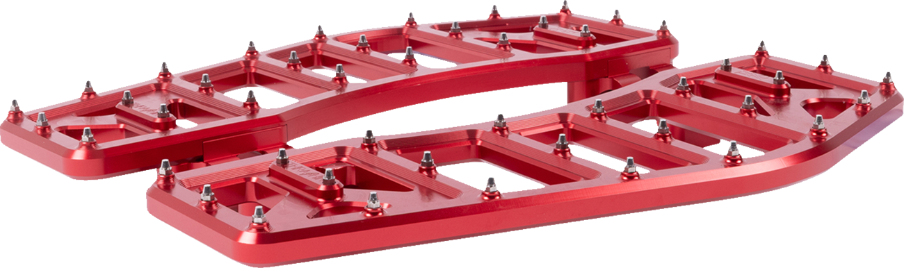 Thrashin supply co. Aggressor Floorboards - Red Harley Davidson