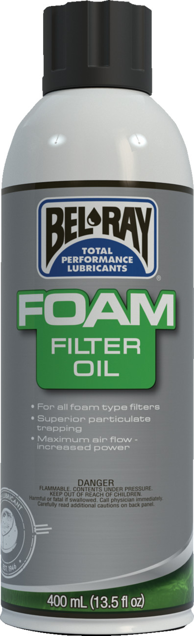 BEL-RAY Foam Filter Oil