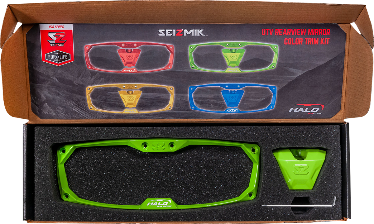 SEIZMIK Halo-RA Series Cast Aluminum Rearview Trim Kit