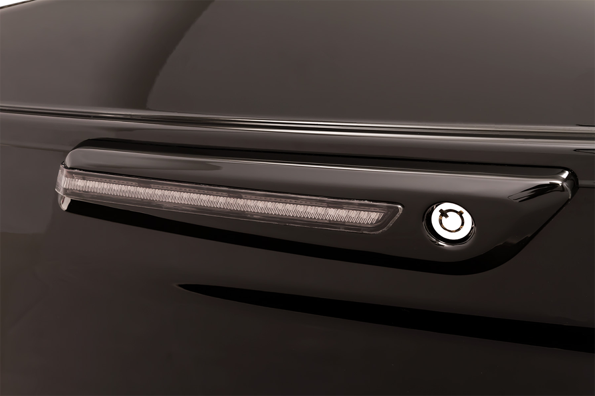 Ciro LED Saddlebag Hinge Covers for Harley Touring 2014-2025