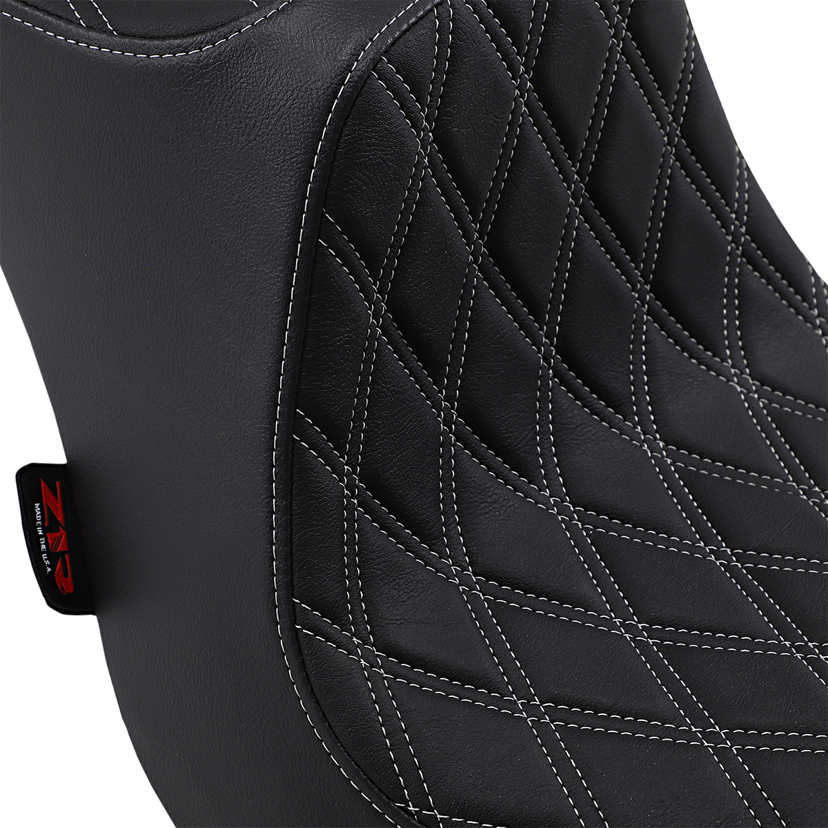 Z1r Predator III Seat - Diamond - Silver Stitching - Bolt Yamaha