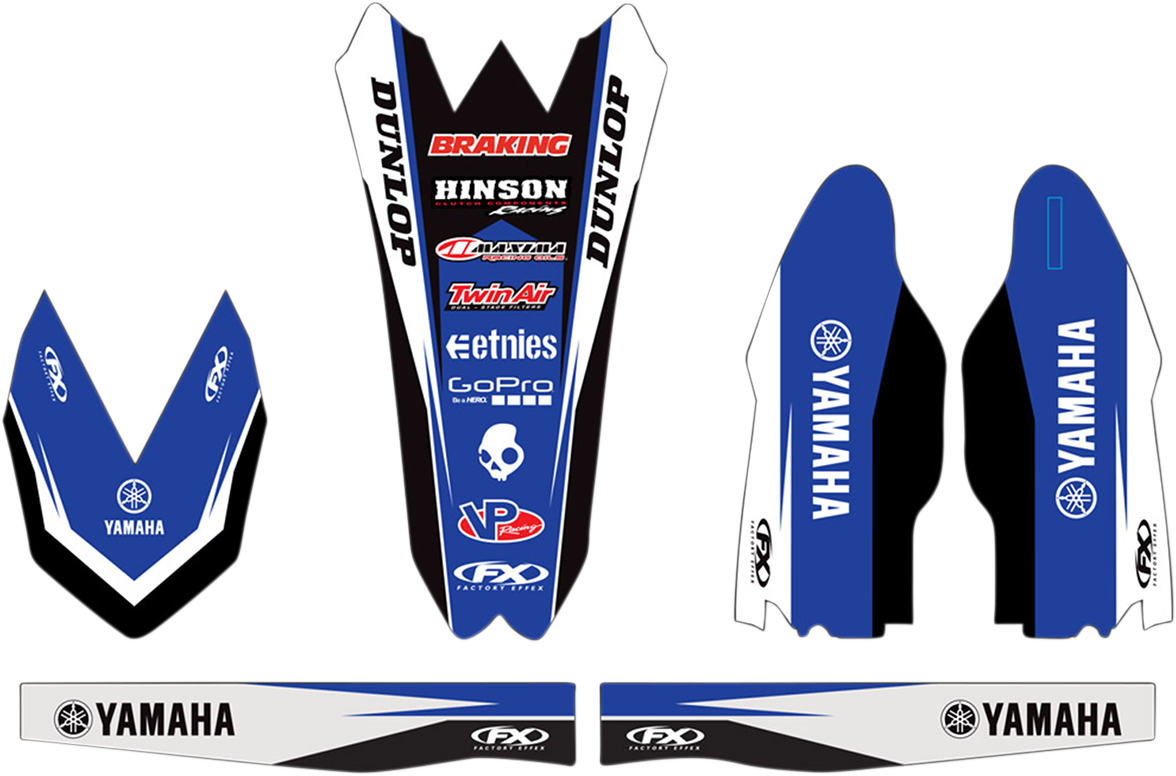 Factory effex Trim Kit Graphics 2006-2008 Yamaha YZ250F / 2006-2008 Yamaha YZ450F