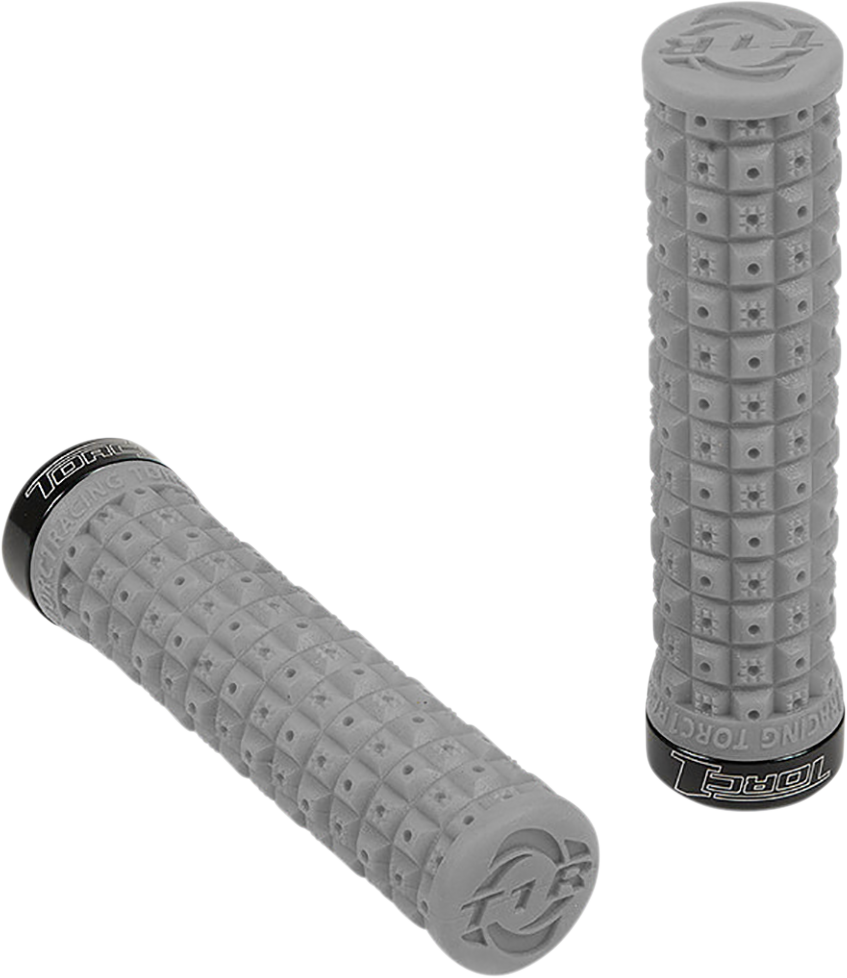 Torc1 Defy Lock On Grips - Soft Gray/Black