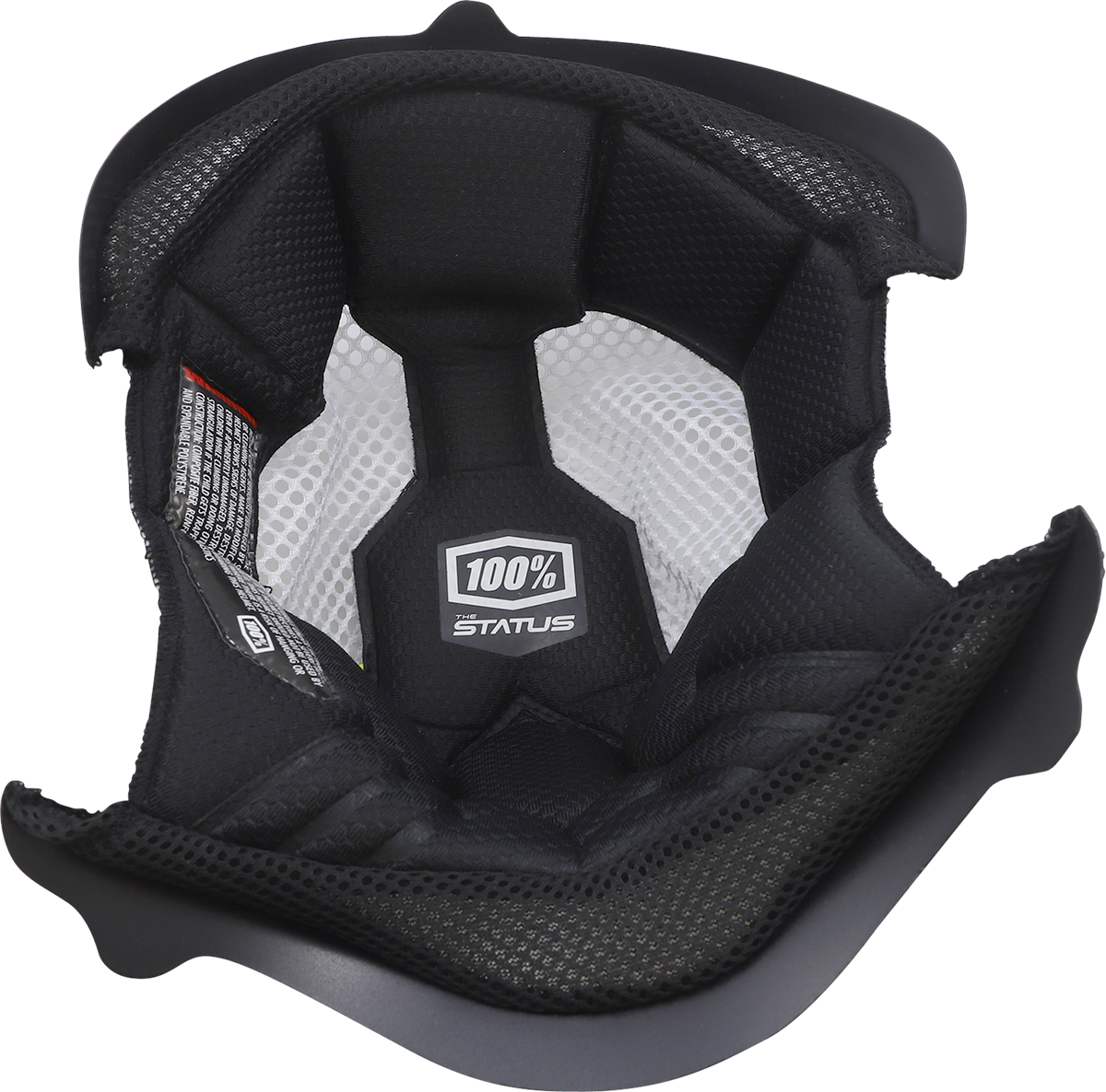 100% Youth Status Bicycle Helmet Liner Large Polyester Nylon 89040-00001