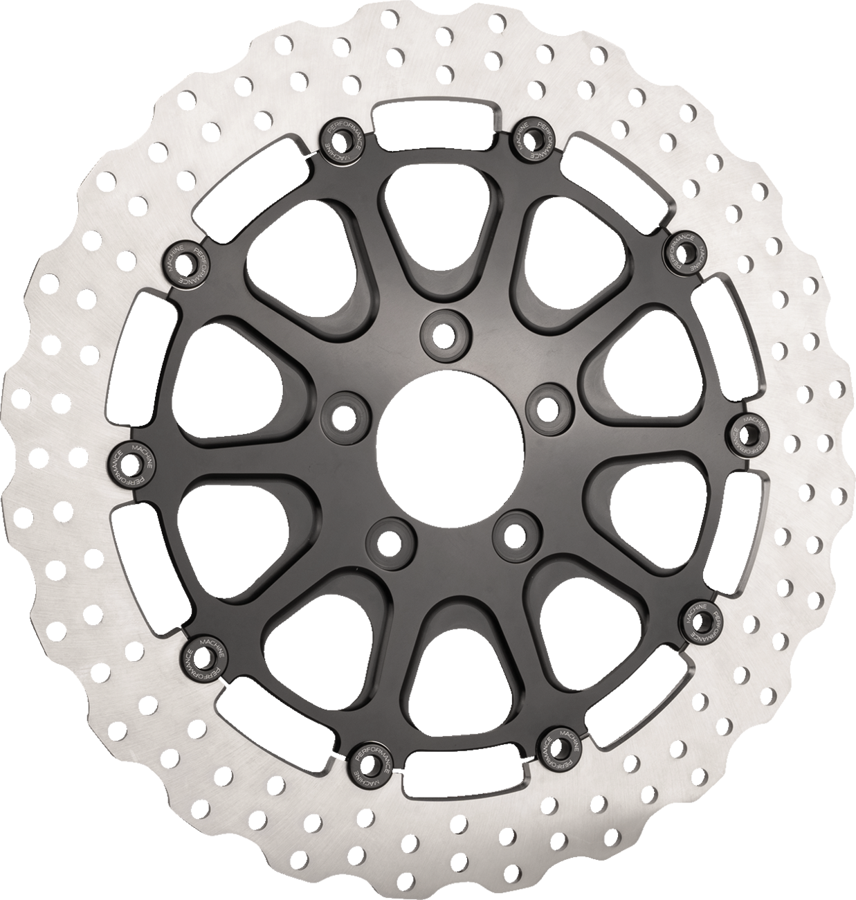 SlyFox Performance Full Floating 13" Front Brake Rotors For Harley Touring 2008-2025