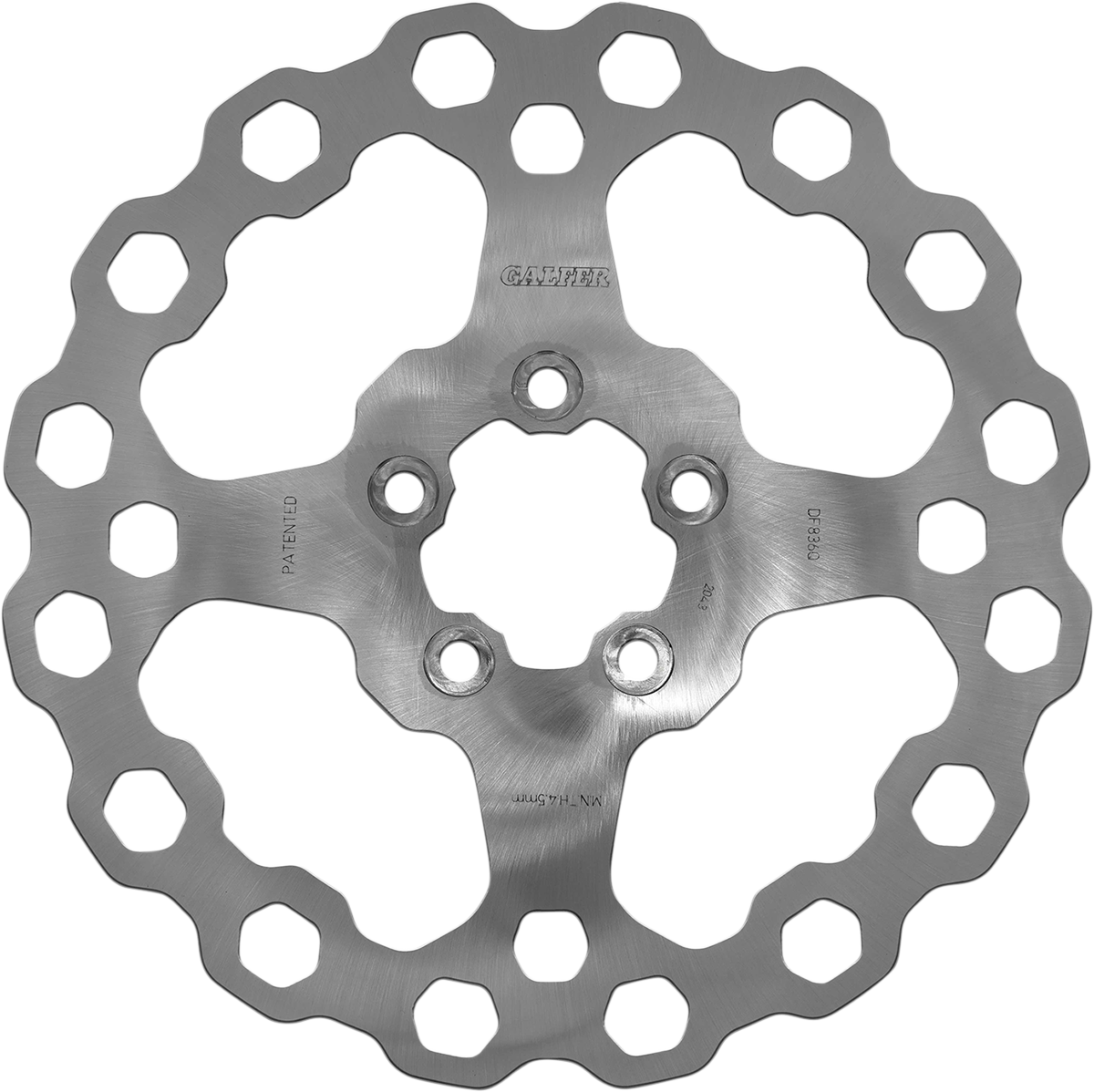 Galfer Cubiq 11.8" Rear Brake Rotor For Harley Touring 2008-2025