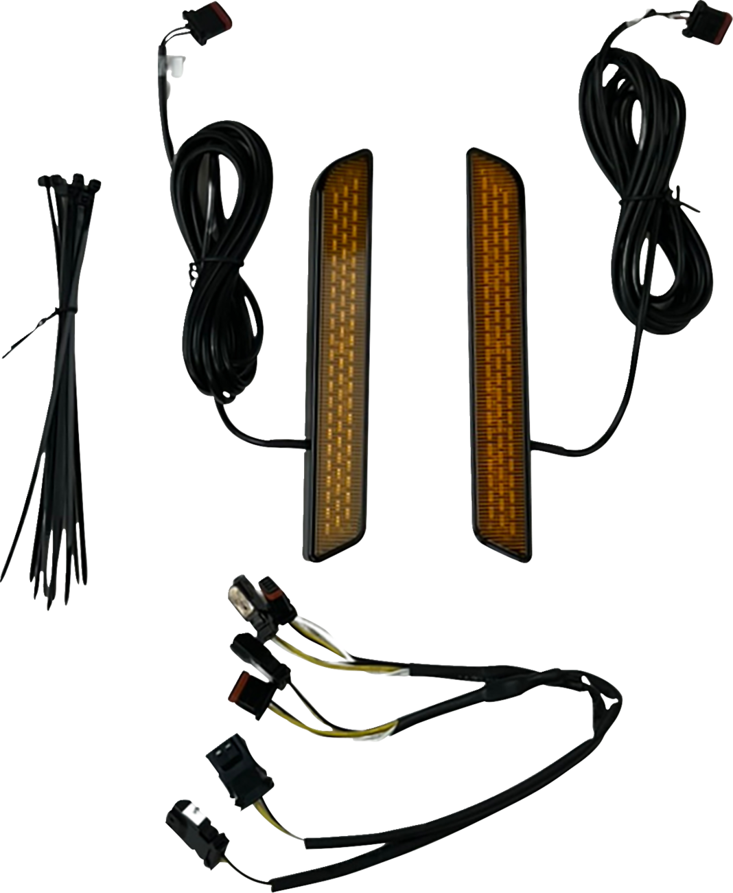 Custom Dynamics LED Fork Reflector Replacement For Harley FXLRST 2022-2025