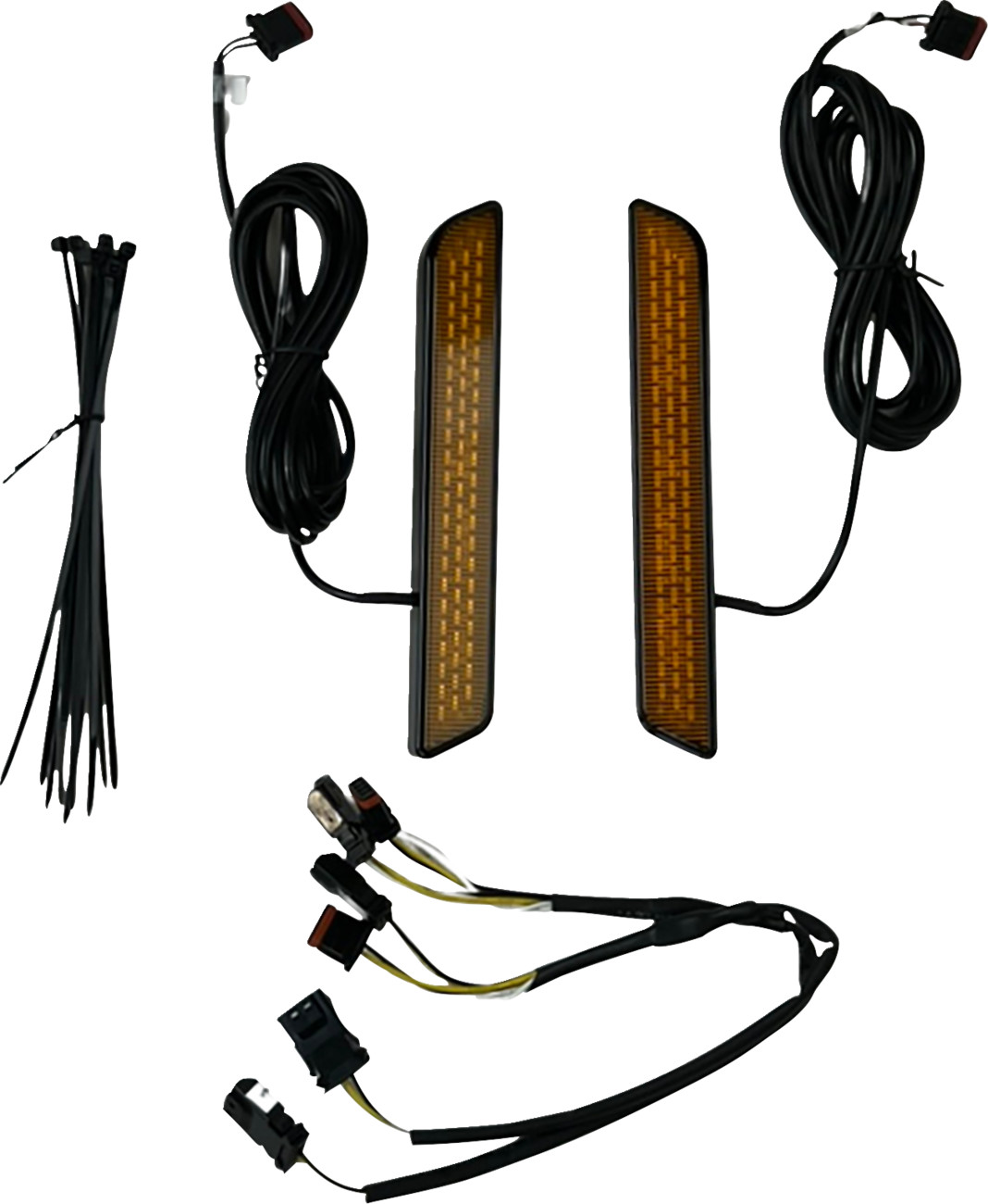 Custom Dynamics LED Fork Reflector Replacement For Harley FXLRST 2022-2025