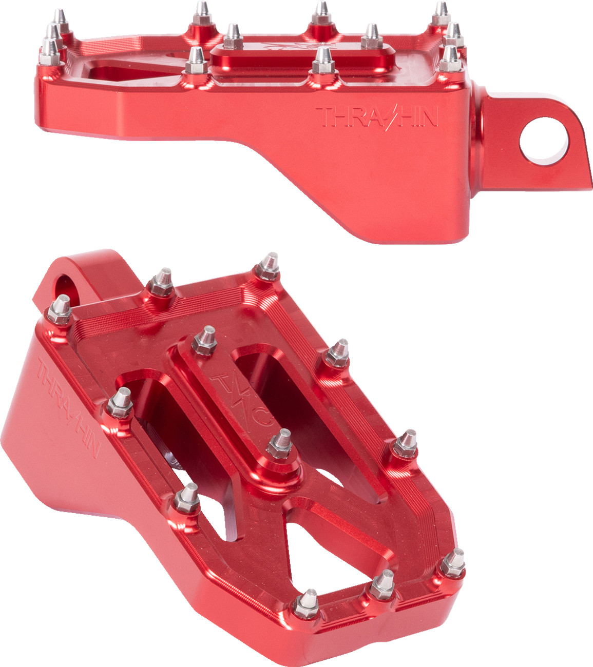Thrashin Supply Co Aggressor Footpegs For Harley