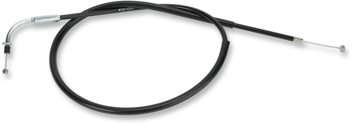 Parts unlimited Vinyl Covered Throttle Cable - '76-83 Yamaha