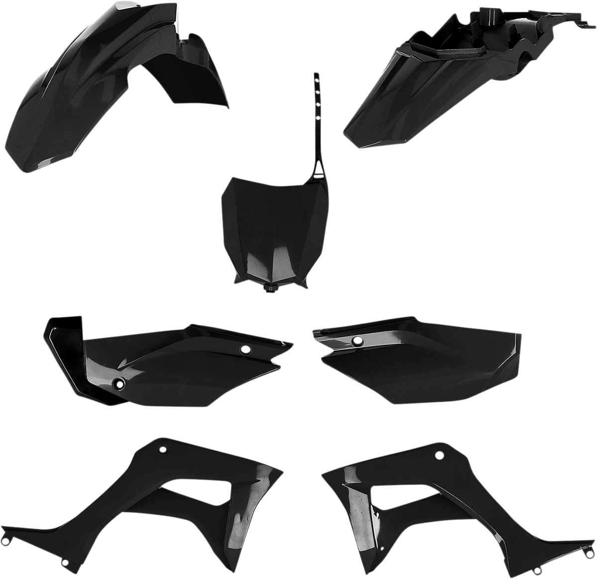 Acerbis Full Body Kit - Black - CRF110F '19-'25 2019-2025 Honda CRF110F