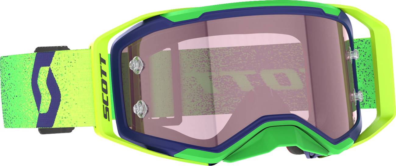Fluorescent Yellow/Purple Scott Prospect 2.0 AMP Goggles