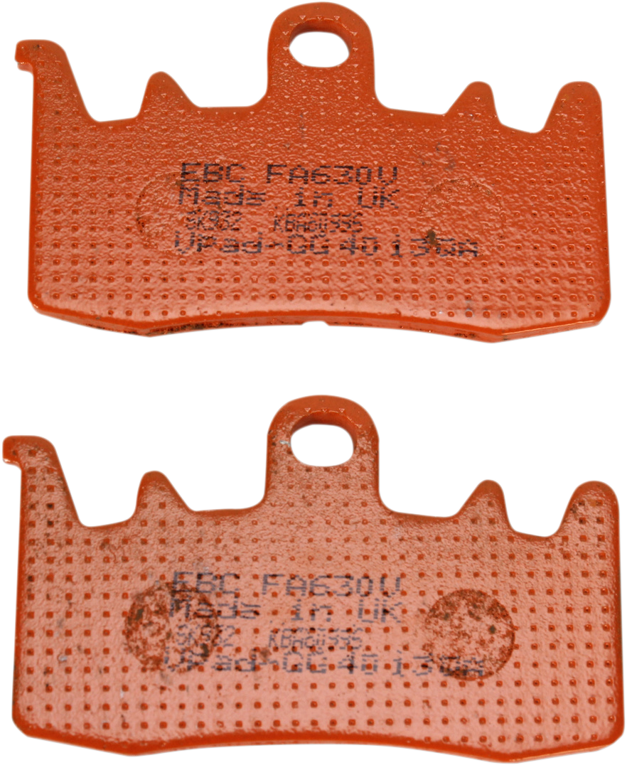 Ebc Semi-Sintered "V" Brake Pads BMW/Can-Am/Ducati/MV Agusta/Harley Davidson/Indian/Kymco/Aprilia/Triumph
