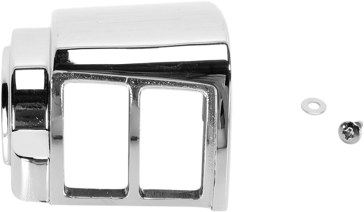 Drag specialties Handlebar Switch Housing Kit - Left - Upper - Chrome Harley Davidson