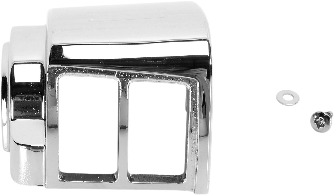 Drag specialties Handlebar Switch Housing Kit - Left - Upper - Chrome Harley Davidson
