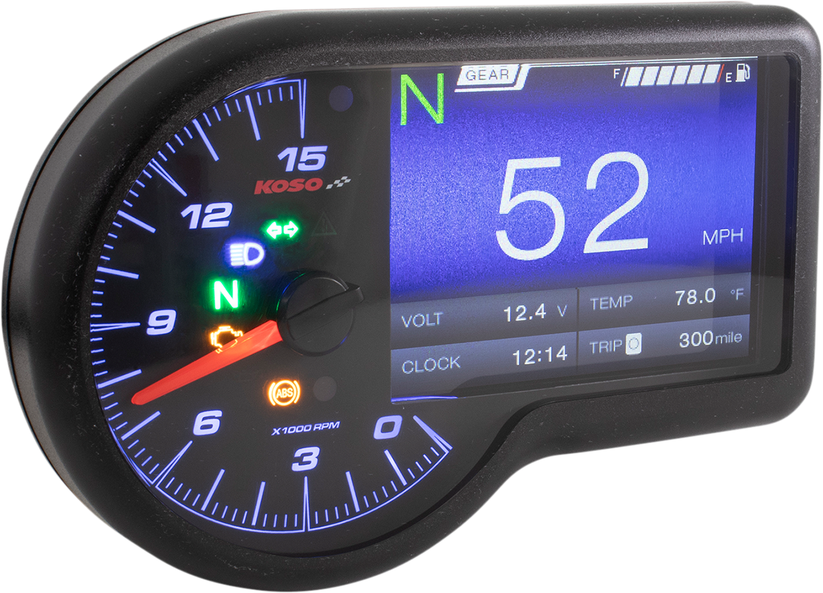 Koso RX-3 TFT Multi-Function Display